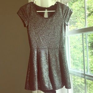 Silver romper
